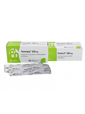 Teotard 300 mg. 50 tablets